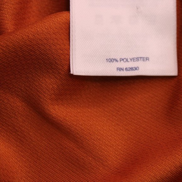 The Outfitters Jensen Composites Crew-Neck Polo shirt Orange Men Size XXL - Picture 5 of 10